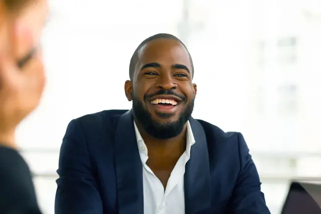 Zenus Bank Man Laughing