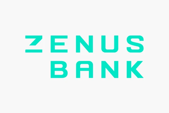Zenus Bank Turquoise Logo Thumbnail