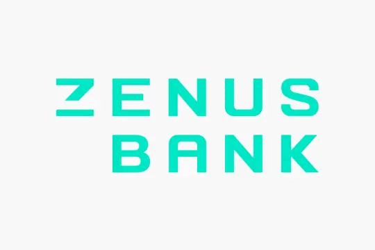 Zenus Bank Turquoise Logo Thumbnail