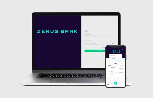 Desktop and app banking
