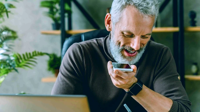 Zenus Bank Man Talking On Phone