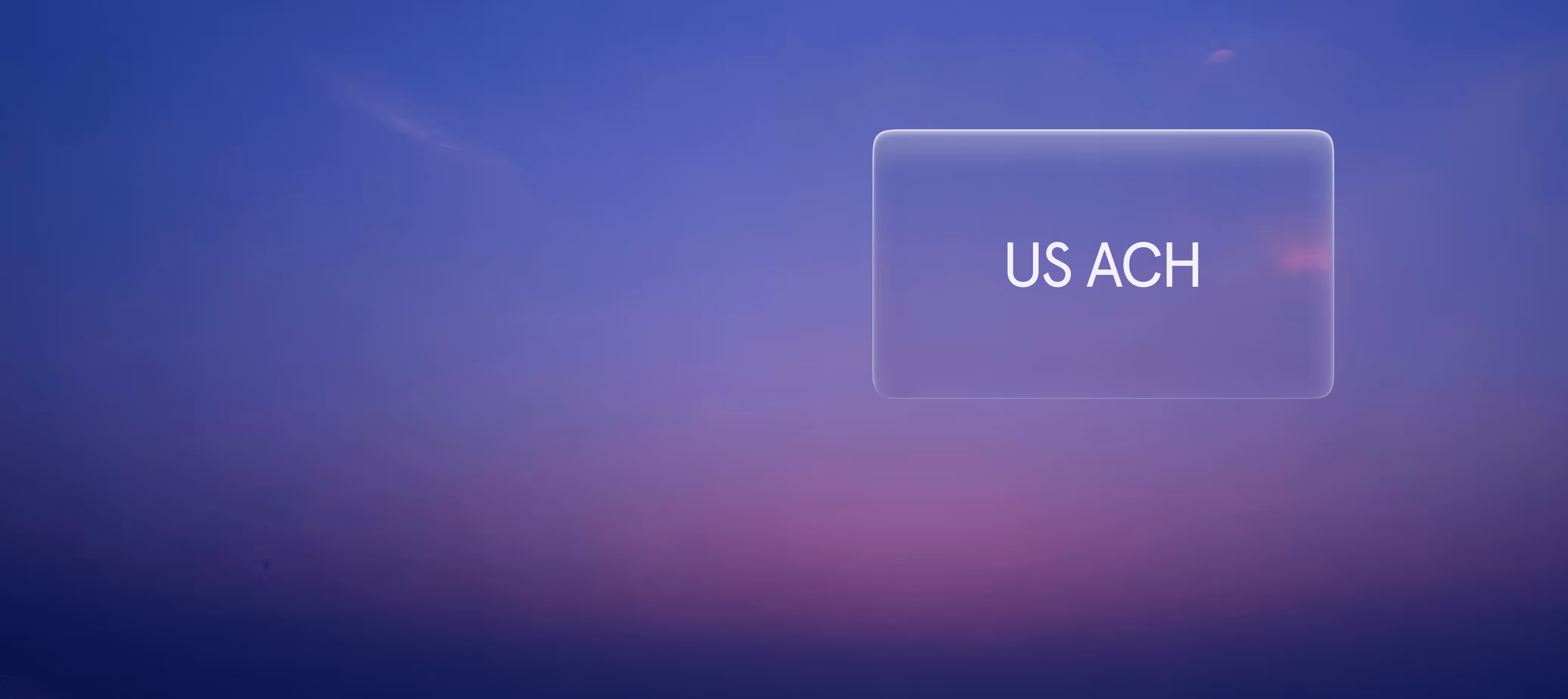 US ACH